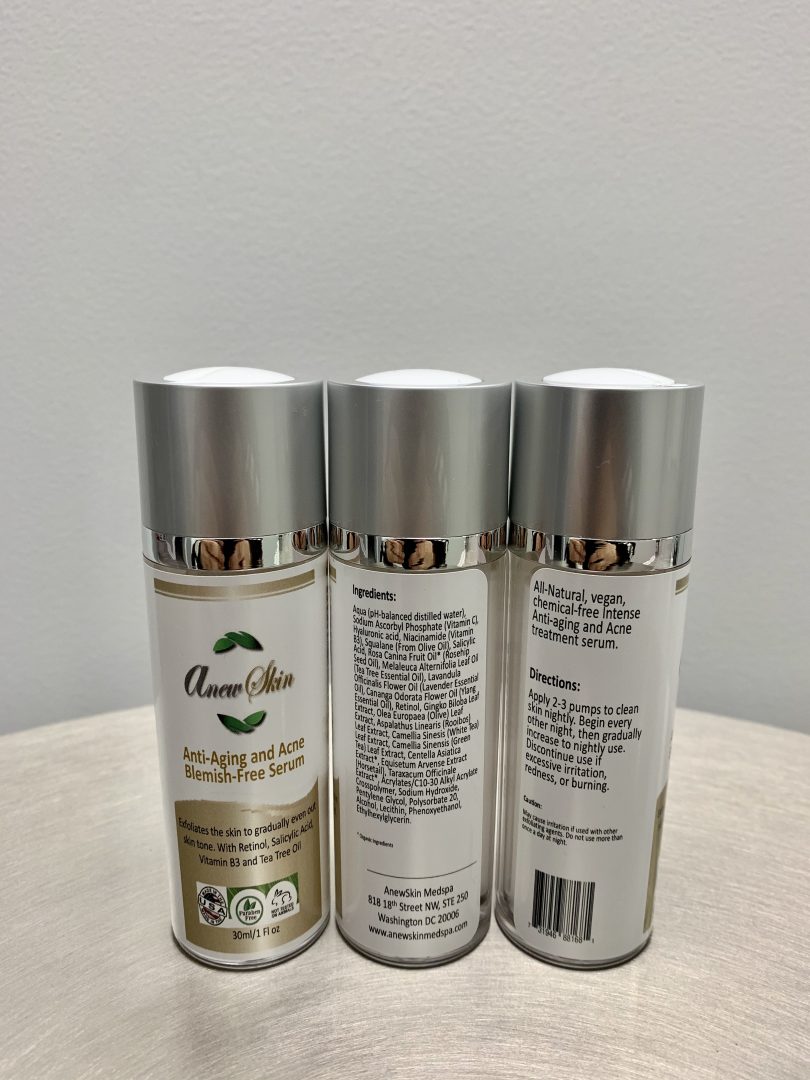 Anti-aging and Acne Blemish-Free Serum